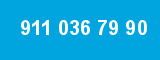 911 036 79 90 911 036 79 90